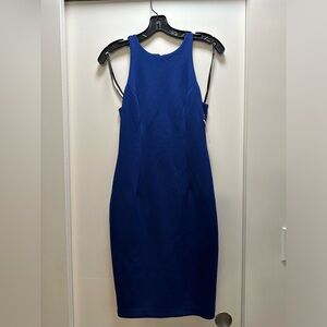 Alexia Admor sexy blue sleeveless dress XS NWT